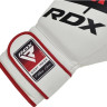 Рукавиці боксерські RDX BOXING GLOVES BGR-F7 білий, червоний 10 унцій (BGR-F7R) BGR-F7R