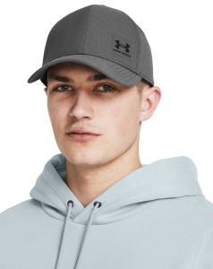 Кепка UA M Iso-chill Armourvent Adj cірий Уні OSFM 1383440-025