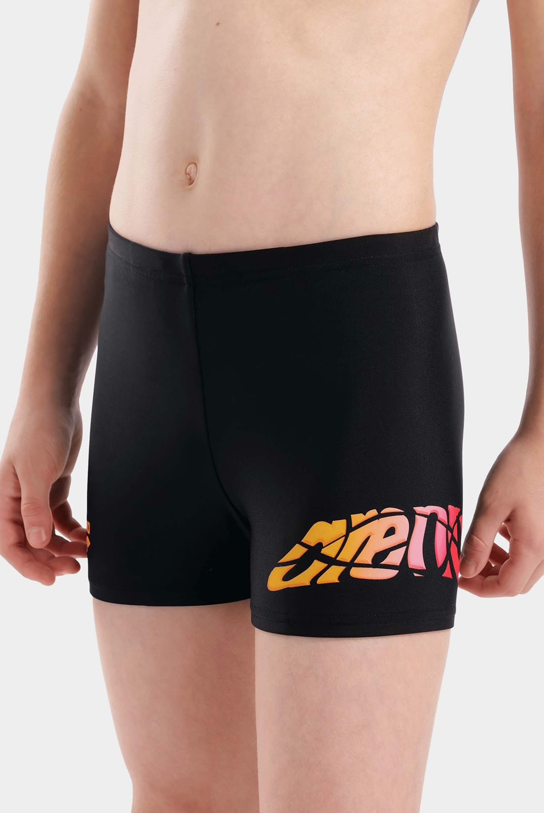 Плавки для хлопчиків Arena LETTERING SWIM SHORT чорний 116 см (010864-500) 010864-500