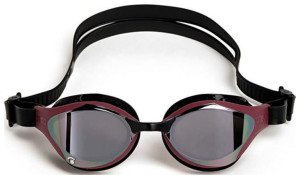 Окуляри для плавання Arena AIR-BOLD SWIPE MIRROR темно-червоний, чорний Уні OFSM 006832-104