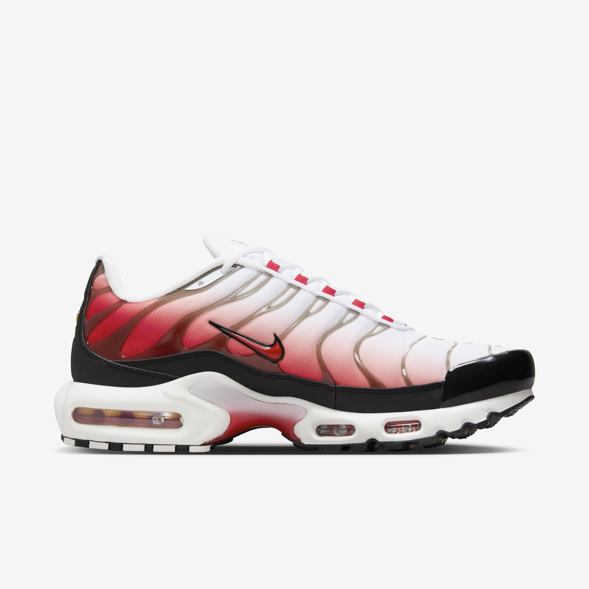 Кросівки чоловічі Nike Air Max Plus White/Red HM9611-100
