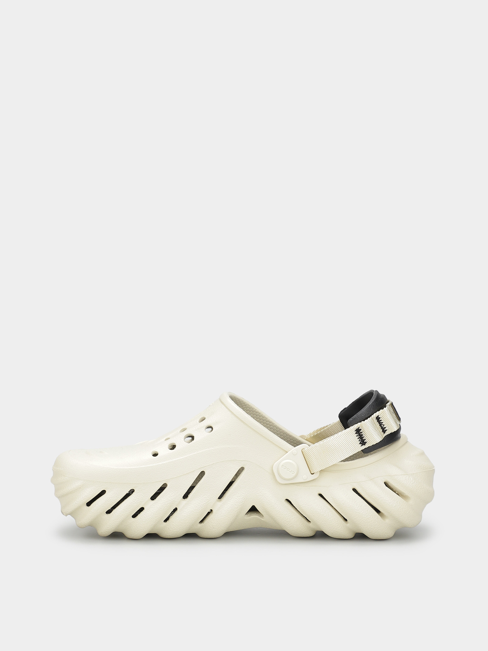 Крокси Crocs Echo Clog Bone/Blk 207937-2YJ