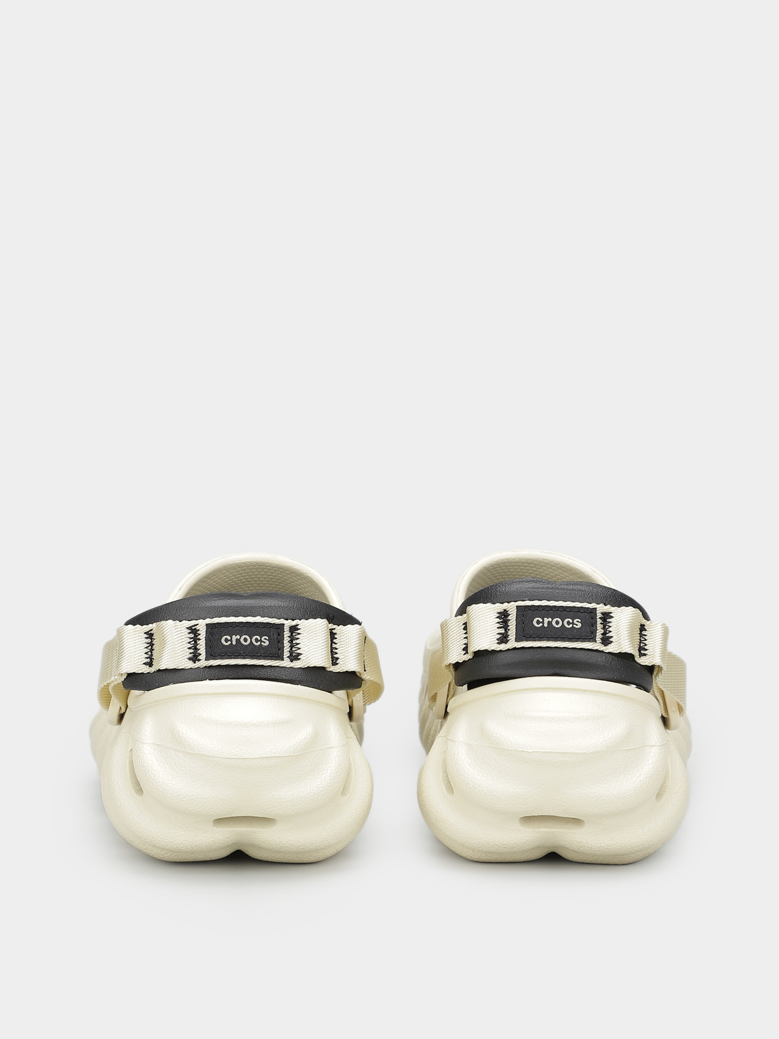 Крокси Crocs Echo Clog Bone/Blk 207937-2YJ