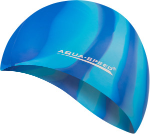 Шапочка для плавання Aqua Speed BUNT 4057 мультиколор Уні OSFM 113-64