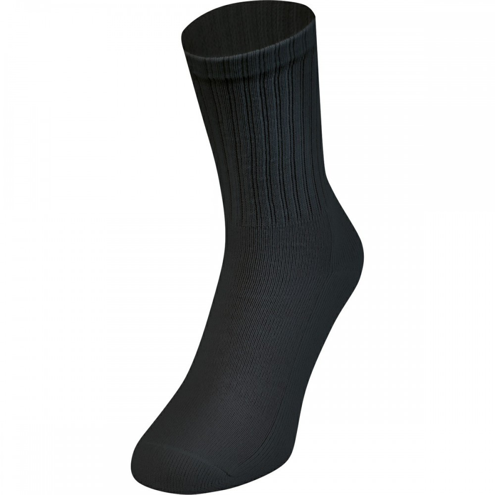 Шкарпетки Jako SPORTSOCKEN LANG 3er Pack чорний Уні 35-38 3944-08