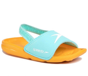 Шльопанці Speedo LEARN TO SWIM SLIDE IU BLUE/ORANGE блакитний, помаранчевий Діт 21,5 8-11299D719