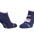 Шкарпетки HELLO KITTY   TETE DE HK + COEUR + HK синій Діт 35 - 41 13847651-6