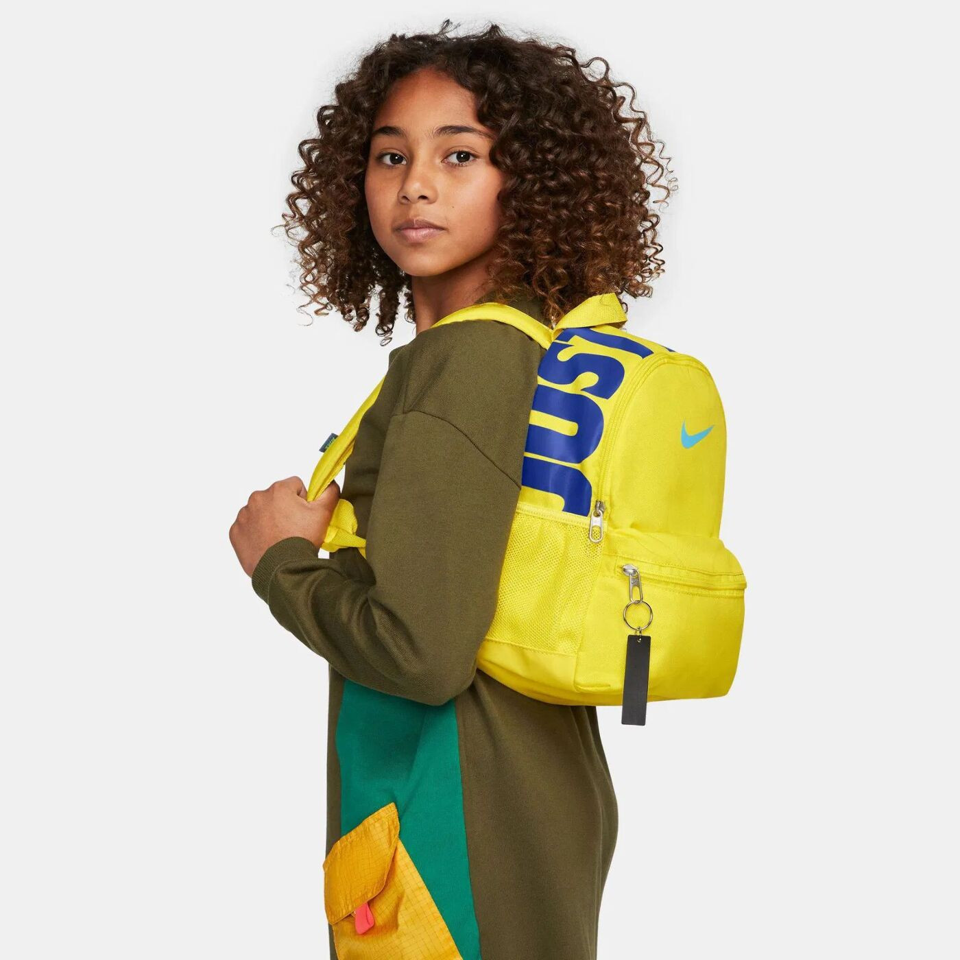 Рюкзак дитячий Nike Brsla Jdi Mini Bkpk Yellow DR6091-731