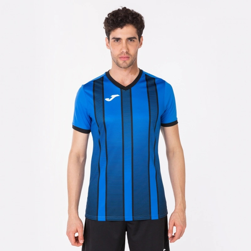 Футболка Joma TIGER II 101464.701 синьо-чорна 101464.701