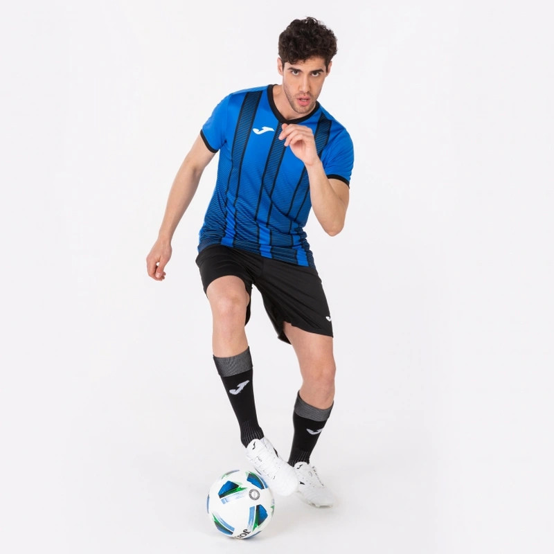 Футболка Joma TIGER II 101464.701 синьо-чорна 101464.701