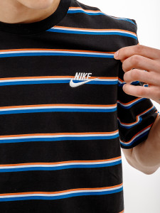 Футболка Nike M TEE CLUB STRIPE DZ2985-011