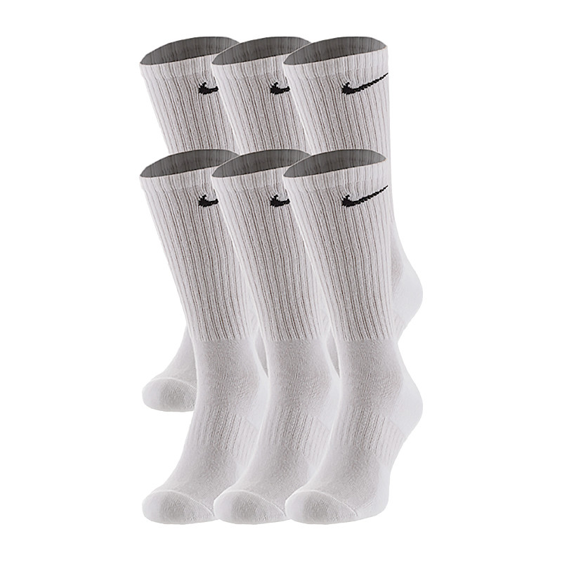 Шкарпетки Nike U NK EVERYDAY CUSH CRW 6PR 132 SX7666-100