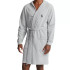 Халат Ralph Lauren Brushed Fleece Hooded Robe Andover Heather black P291RL
