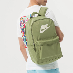 Рюкзак Nike NK HERITAGE BKPK 25L зелений Уні 43х30,5х15 см DC4244-334