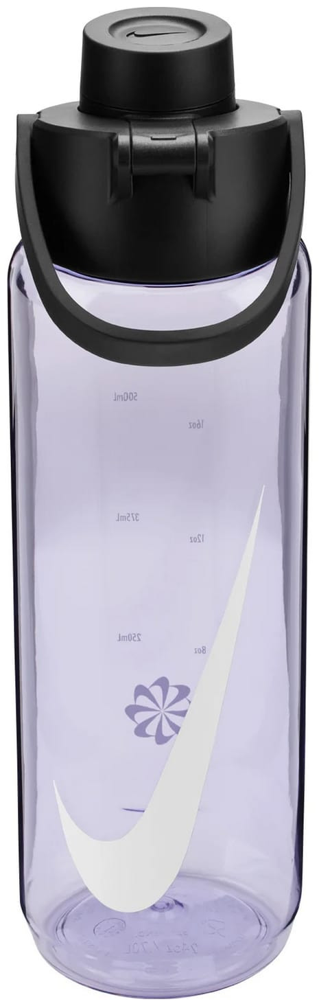 Пляшка Nike TR RENEW RECHARGE CHUG BOTTLE 24 OZ чорний, білий Уні 709 мл N.100.7636.503.24