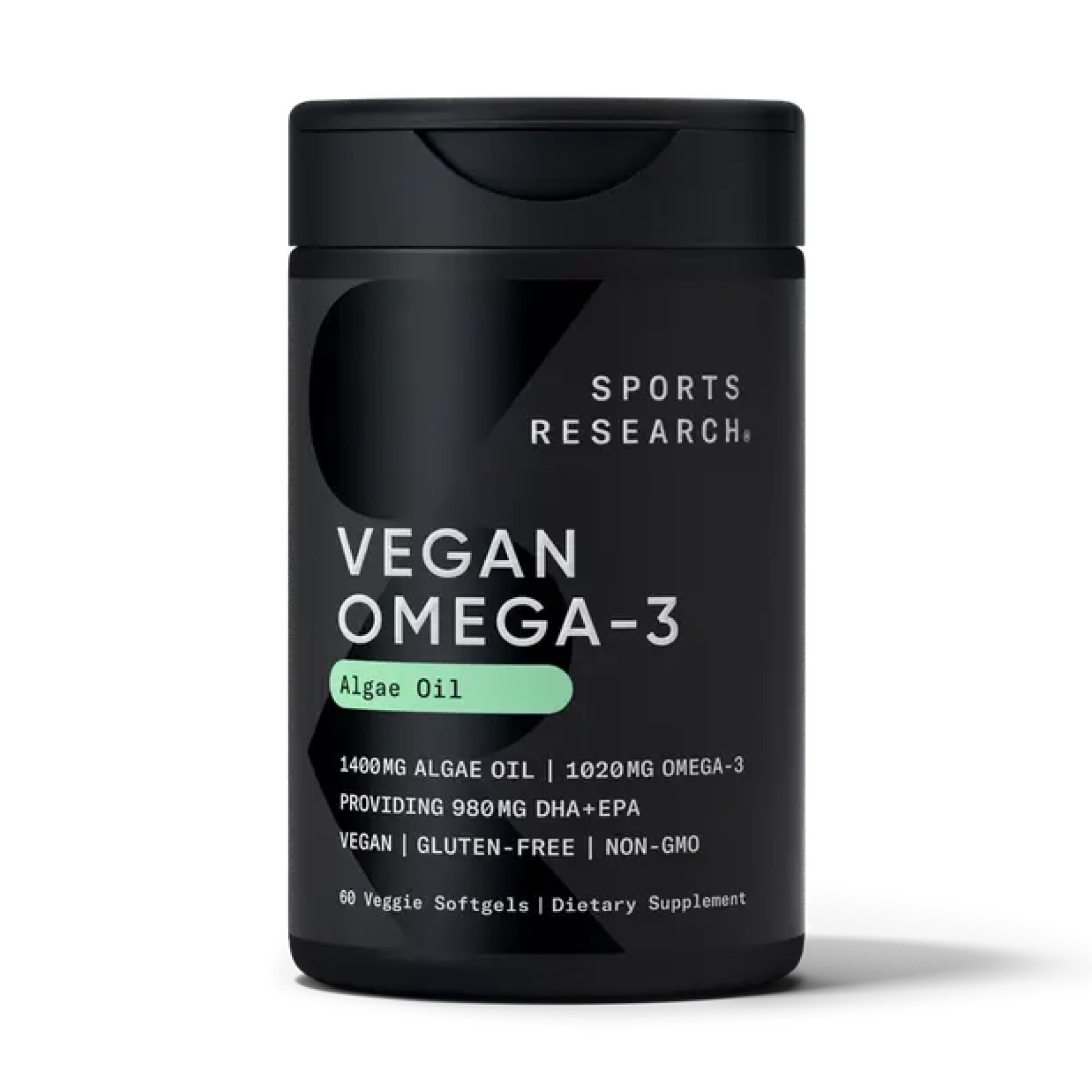 Софт гелеві капсули Sport Research Vegan Omega-3 1400mg - 60 softgels 2023-10-4398