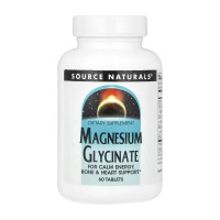 Таблетки Source Naturals Magnesium Glycinate - 60 tabs 2023-10-4632