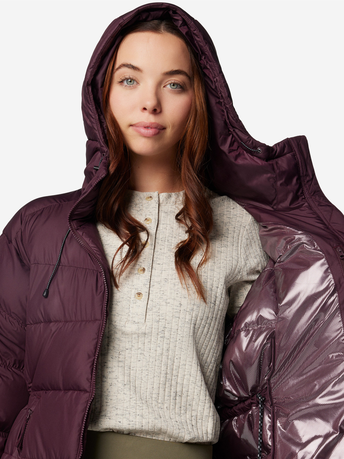 Пальто Pike Lake™ II Long Jacket 2051351CLB-607 Columbia 2051351CLB-607 Напівпальто жіноче Pike Lak 2051351CLB-607