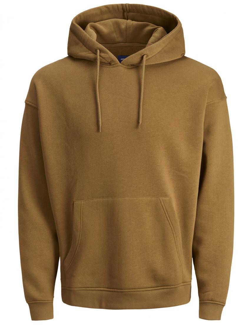 Толстовка JORBRINK SWEAT HOOD 12186375-Rubber Jack&Jones XL Коричневий 12186375-RUBBER-FIT:CROPP