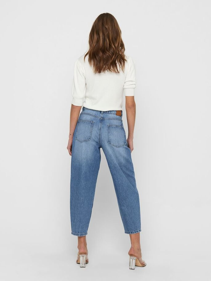 Джинси ONLVERNA LIFE LB BALLOON HW DNM JNS BJ 15227047 Light Blue Denim ONLY L/30 Блакитний 15227047LIGHTBLUEDENI