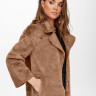 Пальто ONLDANIELLA LONG FUR COAT OTW 15239474-Toasted Coconut ONLY L Коричневий 15239474-TOASTED COCONUT