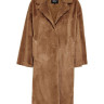 Пальто ONLDANIELLA LONG FUR COAT OTW 15239474-Toasted Coconut ONLY L Коричневий 15239474-TOASTED COCONUT