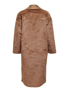 Пальто ONLDANIELLA LONG FUR COAT OTW 15239474-Toasted Coconut ONLY L Коричневий 15239474-TOASTED COCONUT