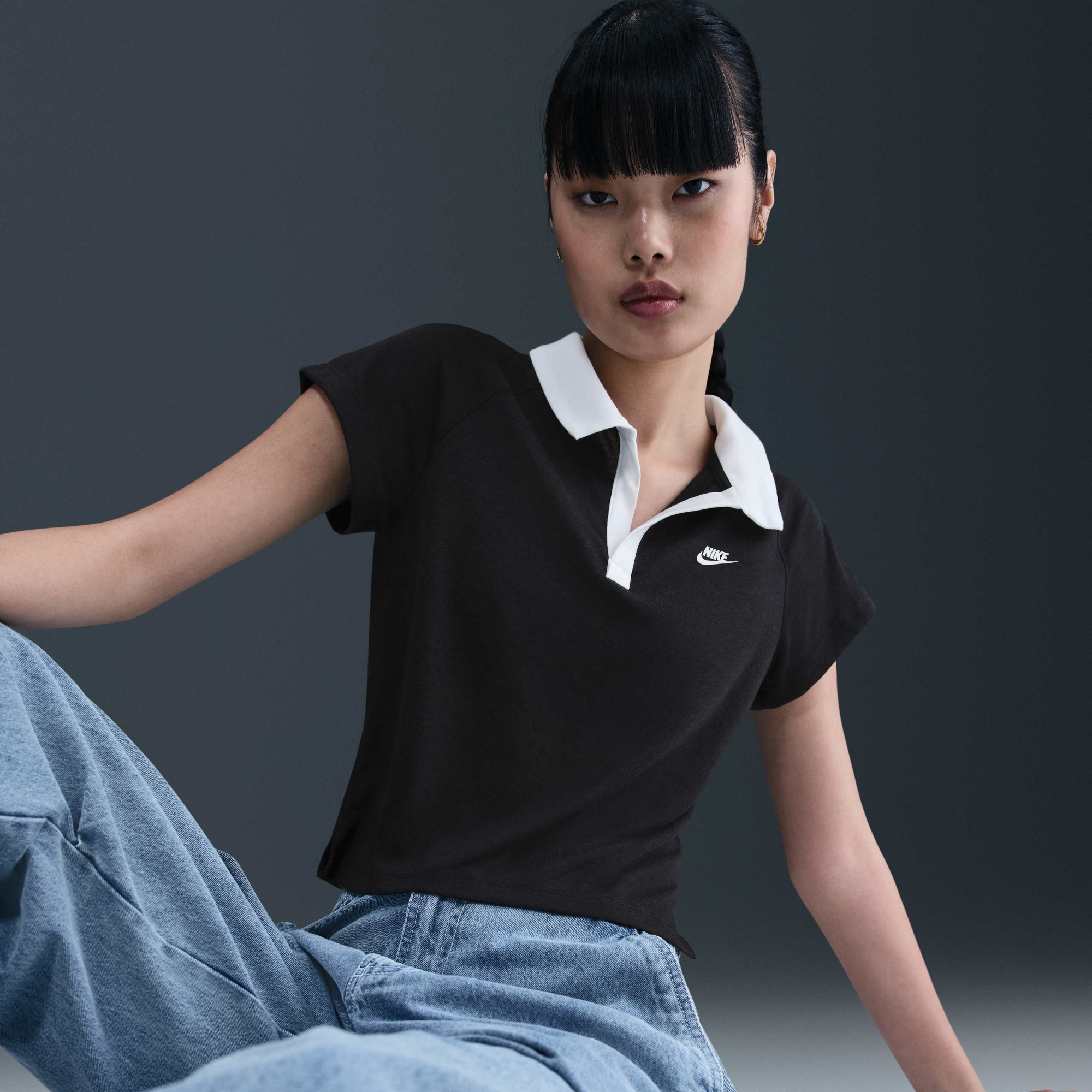 Футболка Nike Nsw Retro Polo Spd Black IH8502-010