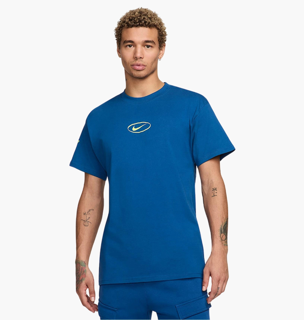 Футболка Nike Sportweat (синя) HJ3969-476