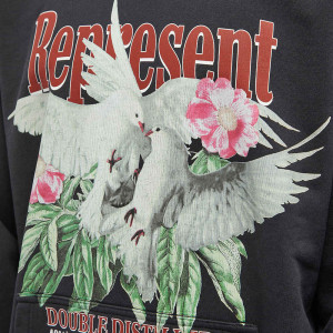 Худі Represent Double Distilled Hoodie Off Black M04284-171