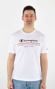 Футболка crewneck t-shirt 219734-WW001 Champion M Білий 219734-WW001