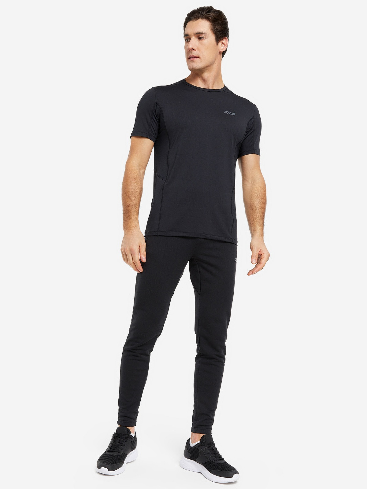 Футболка для тренувань 125543FLA-99 FILA 48 Чорний 125543FLA-99