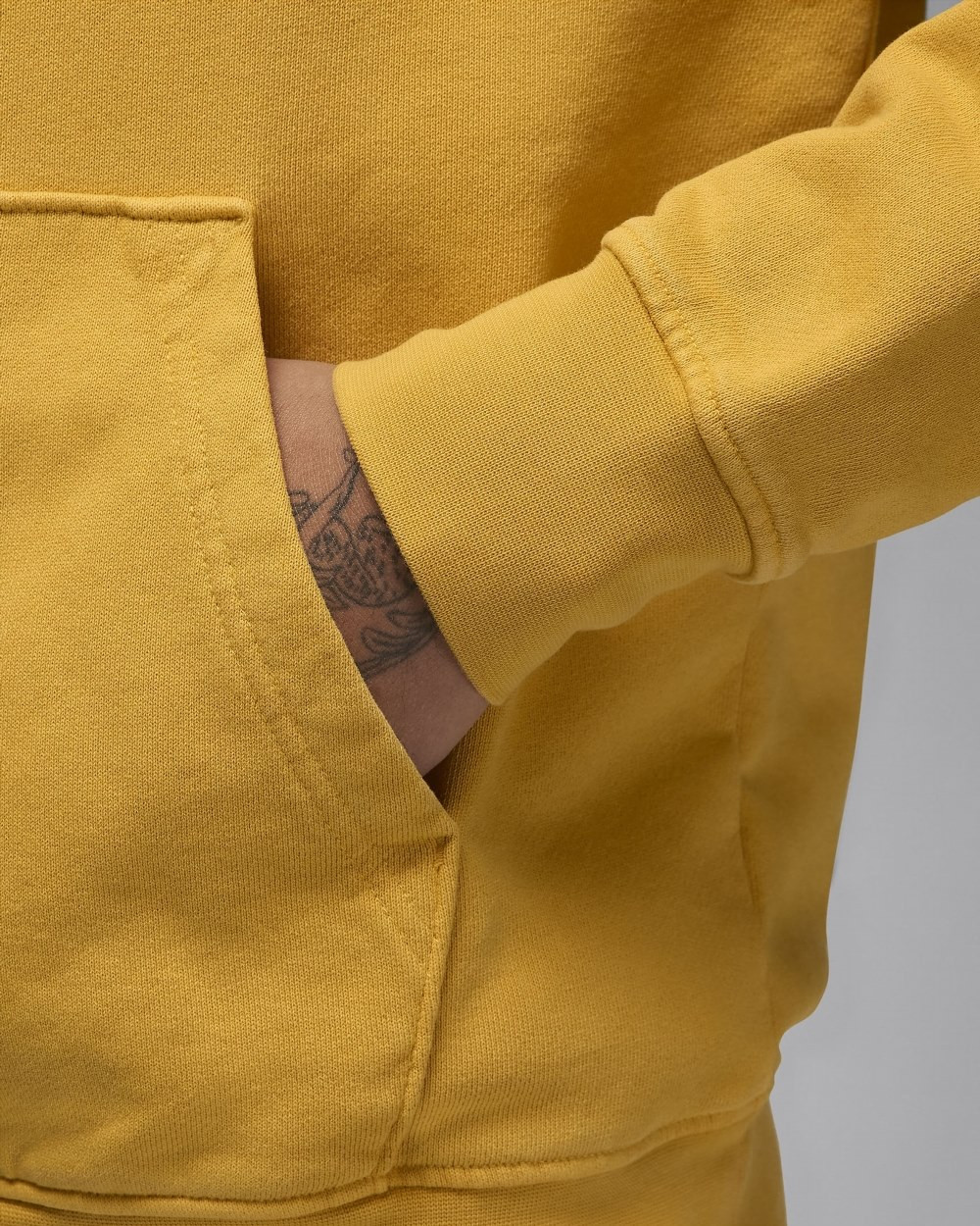 Худі чоловіче Air Jordan Essentials Statement Fleece Washed Pullover Hoodie Yellow FB7290-752