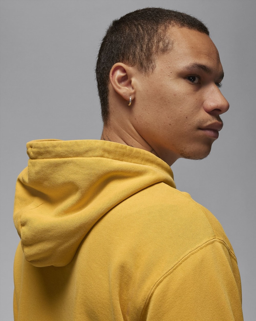 Худі чоловіче Air Jordan Essentials Statement Fleece Washed Pullover Hoodie Yellow FB7290-752