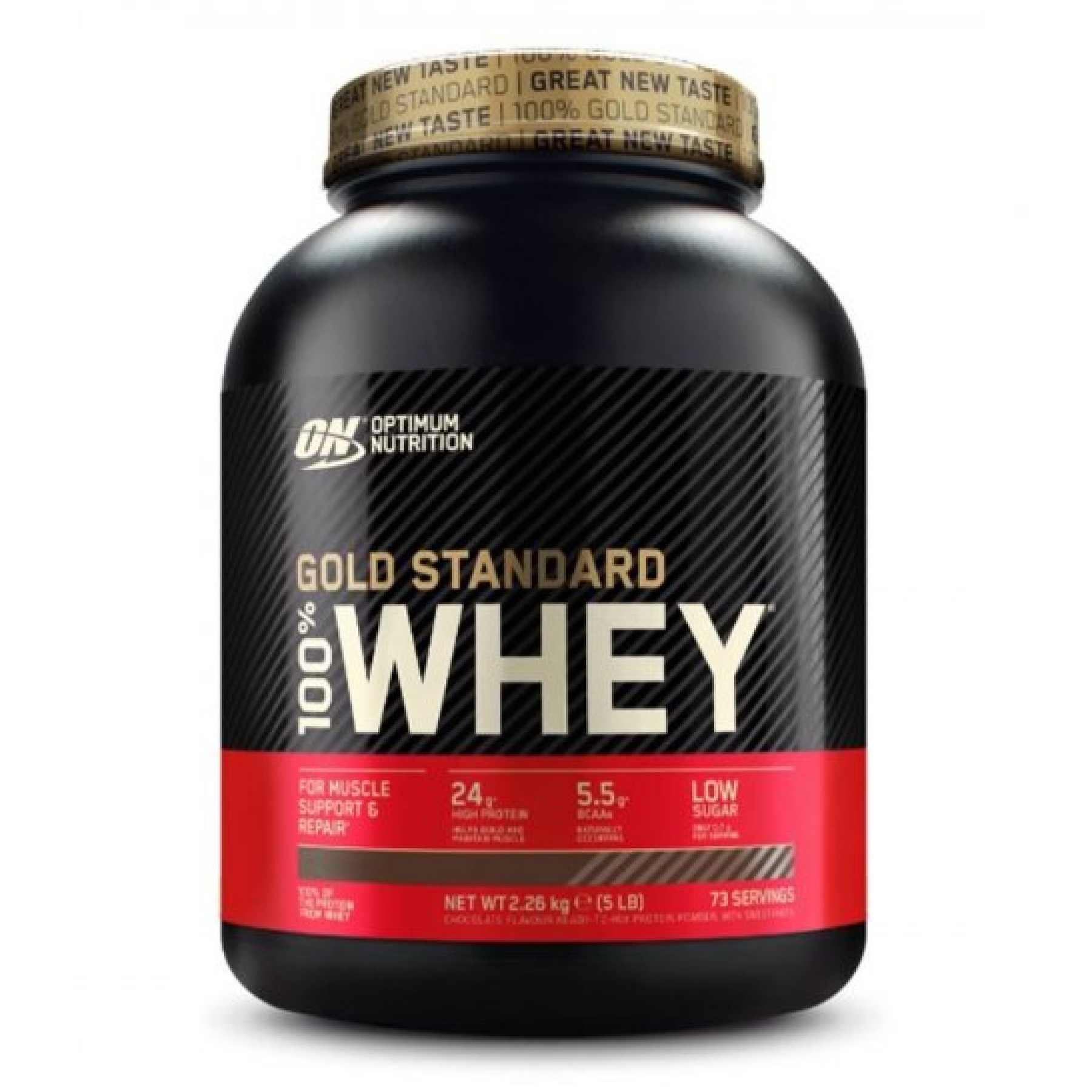 Порошок Gold Standart 100% Whey - 2270g Chocolate Hazelnut 100-86-7752407-20