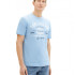 Футболка LOGO TEE MEN'S T-SHIRT 1037735-32245 Tom Tailor L Блакитний 1037735-32245