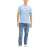 Футболка LOGO TEE MEN'S T-SHIRT 1037735-32245 Tom Tailor L Блакитний 1037735-32245