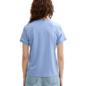 Футболка women's T-shirt 1045543-37106 Tom Tailor L Блакитний 1045543-37106
