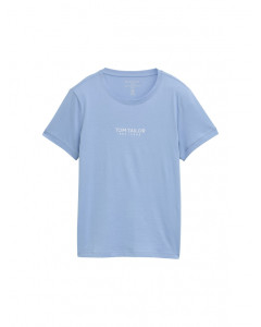 Футболка women's T-shirt 1045543-37106 Tom Tailor L Блакитний 1045543-37106