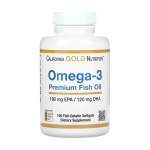 Порошок Omega-3 Premium Fish Oil 180mg - 100 softgels 2022-09-0726