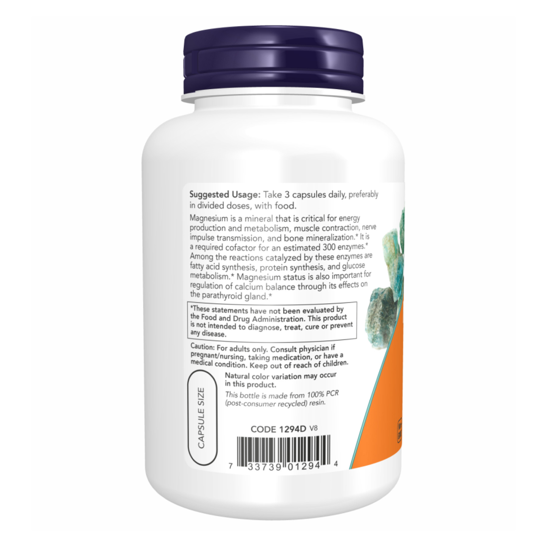 Капсули Magnesium Citrate - 240 vcaps 2022-10-1340