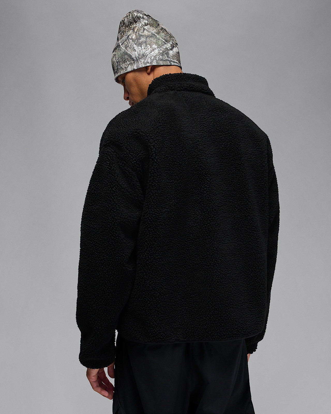 Кофта чоловіча Air Jordan Flt Mtnside Sherpa Black HV0778-010