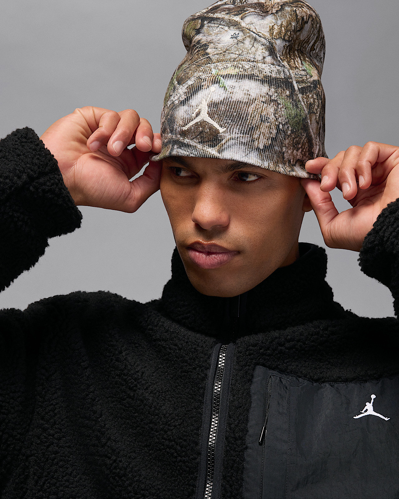 Кофта чоловіча Air Jordan Flt Mtnside Sherpa Black HV0778-010