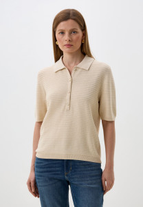 Блуза поло women's cardigan 1045482-21650 Tom Tailor M Бежевий 1045482-21650