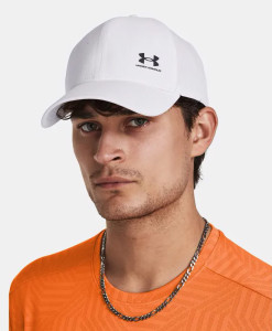 Кепка UA M Iso-chill Armourvent Adj білий Уні OSFM 1383440-100