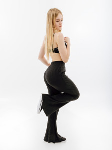 Штани Nike W NSW RIB JRSY PANT DV7868-010