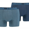 Труси-боксери Head BASIC BOXER 2P синій, блакитний Чол L 701202741-003