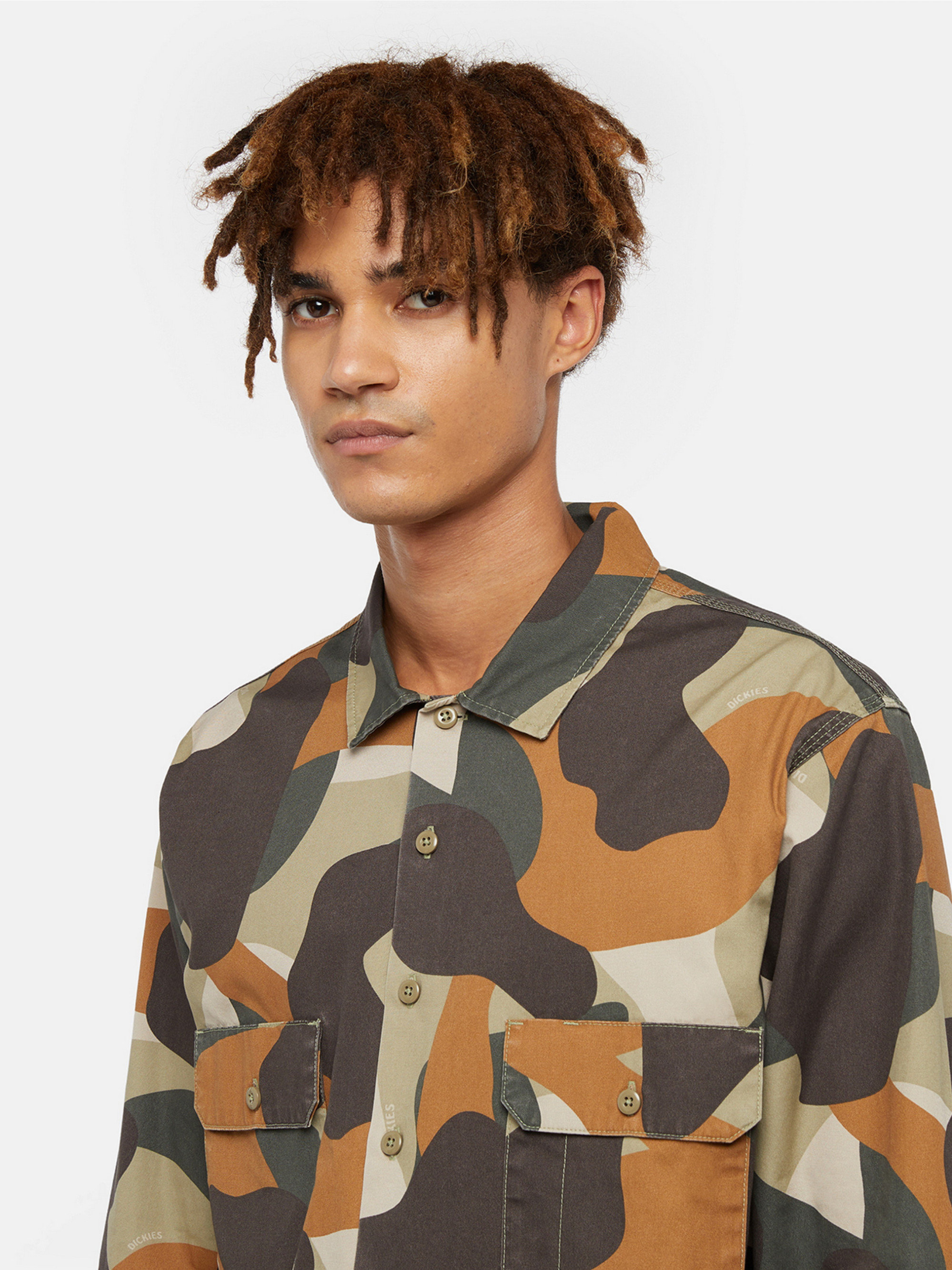 Сорочка Dickies CAMO CANVAS WORK SHIRT DK0A864U0IP1