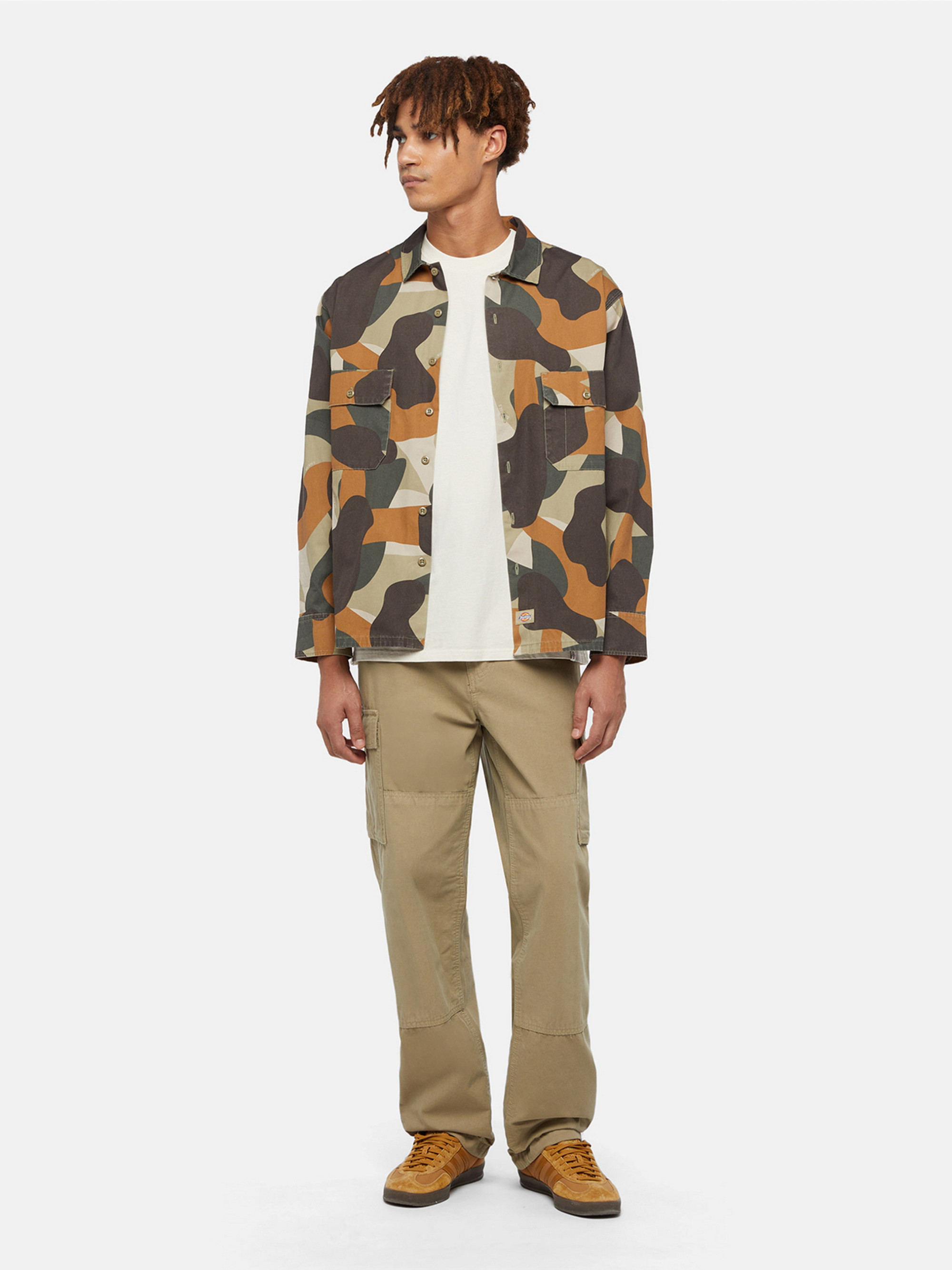 Сорочка Dickies CAMO CANVAS WORK SHIRT DK0A864U0IP1