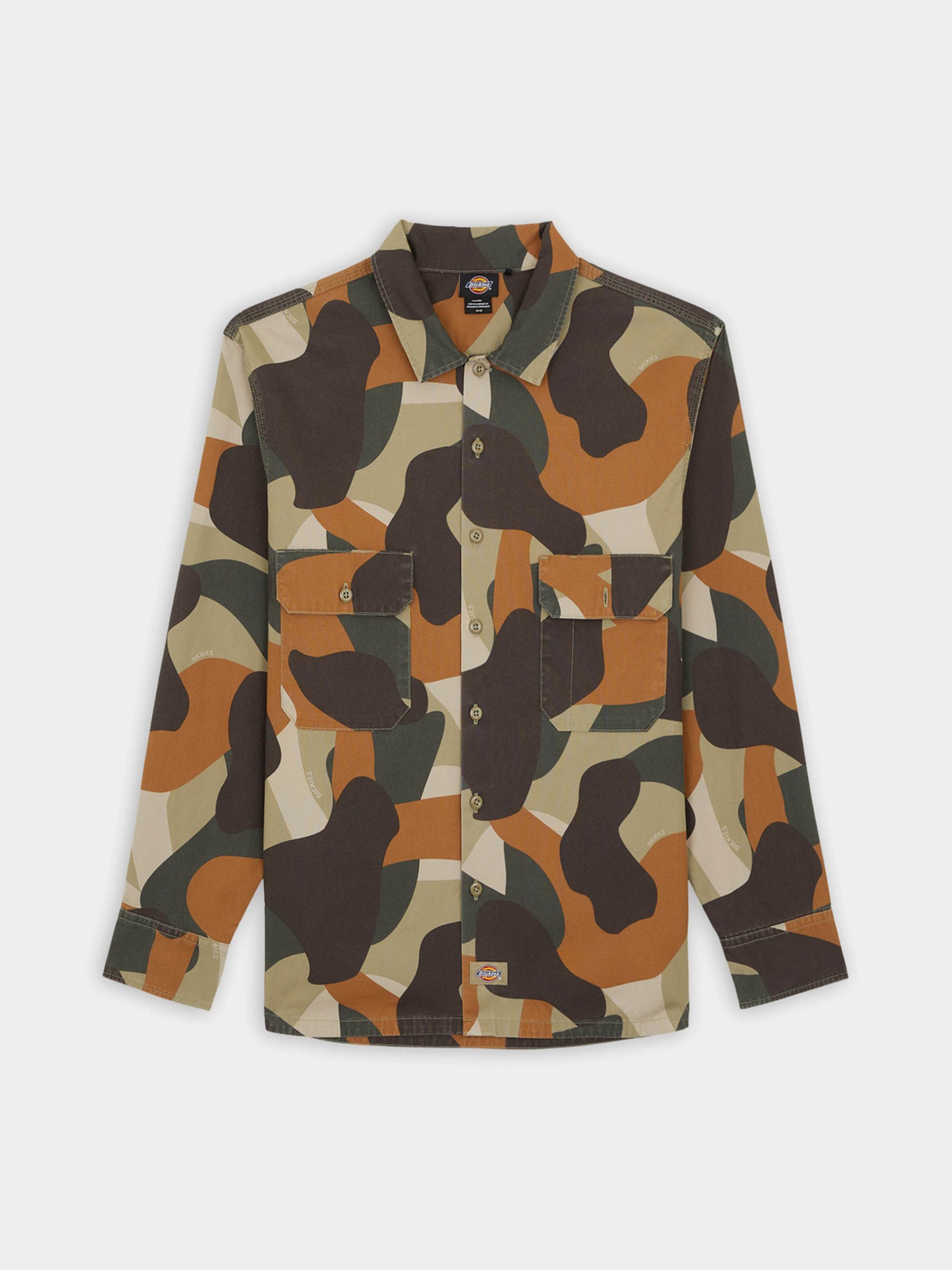 Сорочка Dickies CAMO CANVAS WORK SHIRT DK0A864U0IP1